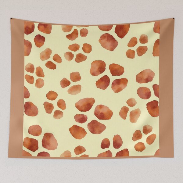 Item preview, Abstract Earth Tone Spots Pattern designed and sold by rustyroofco.