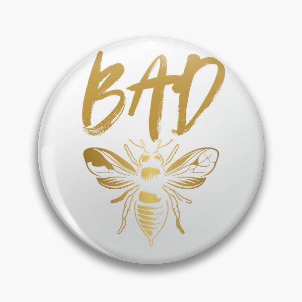 Artikelvorschau, Heftige Bad Bee Gold Illustration Cool Fashion Apparel entworfen und verkauft von ssmg80.