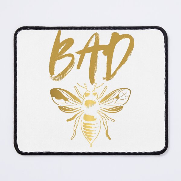 Item preview, Fierce Bad Bee Gold Illustration Cool Fashion Apparel designed and sold by ssmg80.