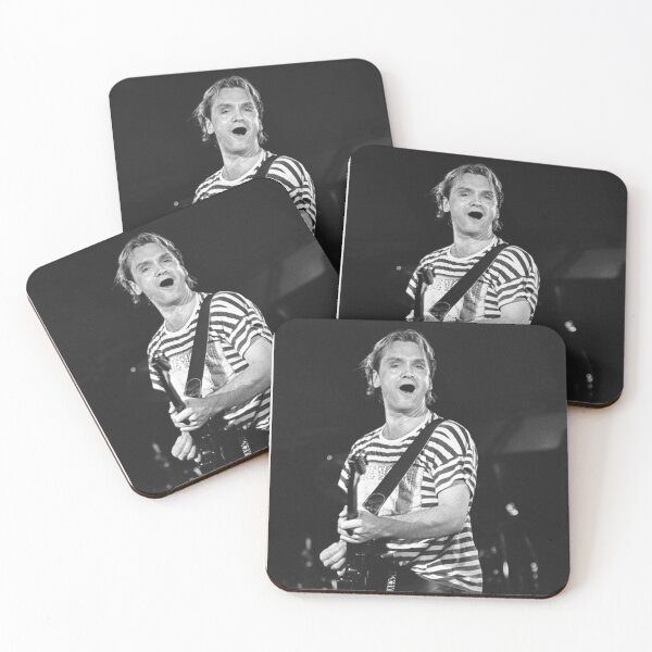 Item preview, Jack Hues - Wang Chung - Fotografía en blanco y negro designed and sold by ConcertImages.