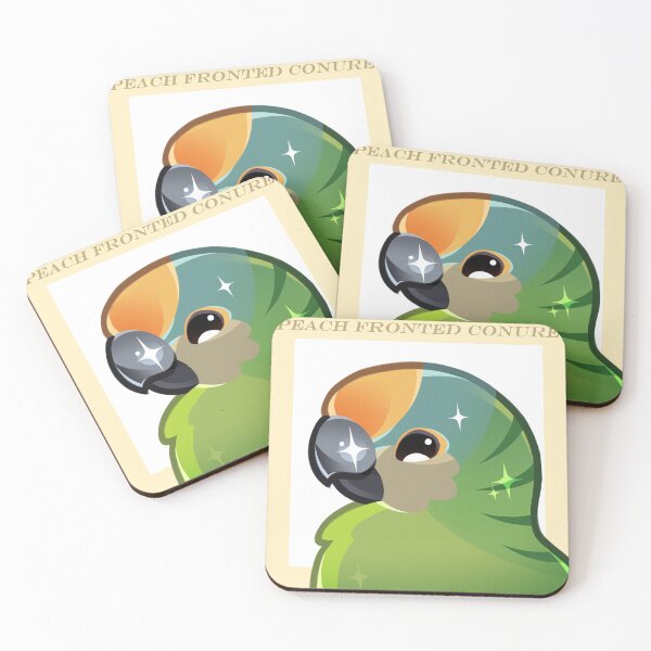 Item preview, Peach Fronted Conure designed and sold by Rosemaryfinjus.