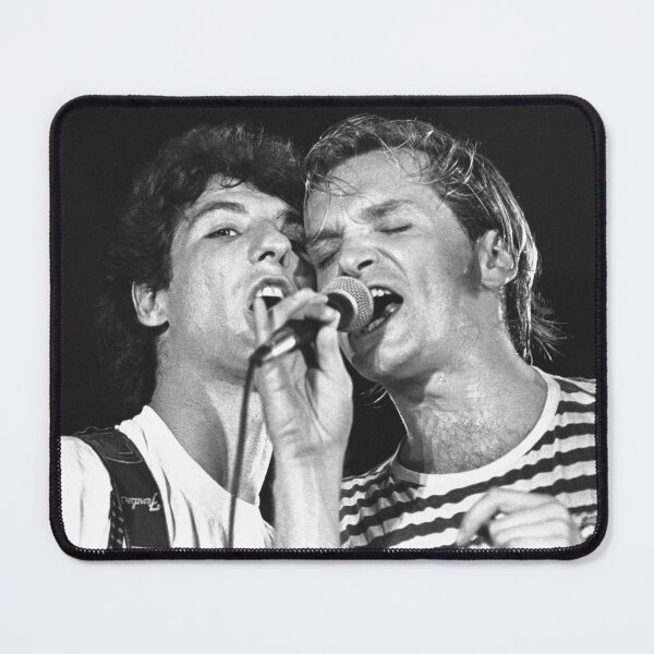 Item preview, Nick Feldman and Jack Hues - Wang Chung - BW Photograph designed and sold by ConcertImages.