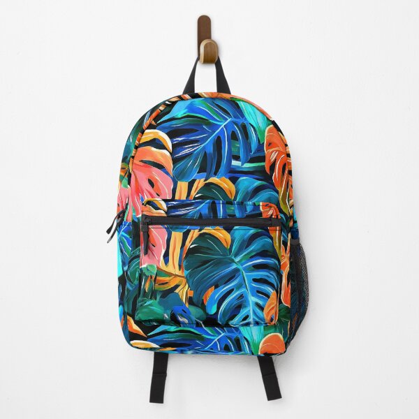 Item preview, Tropical Monstera Palm Leaves Designs In Caribbean Colors designed and sold by DEC02.