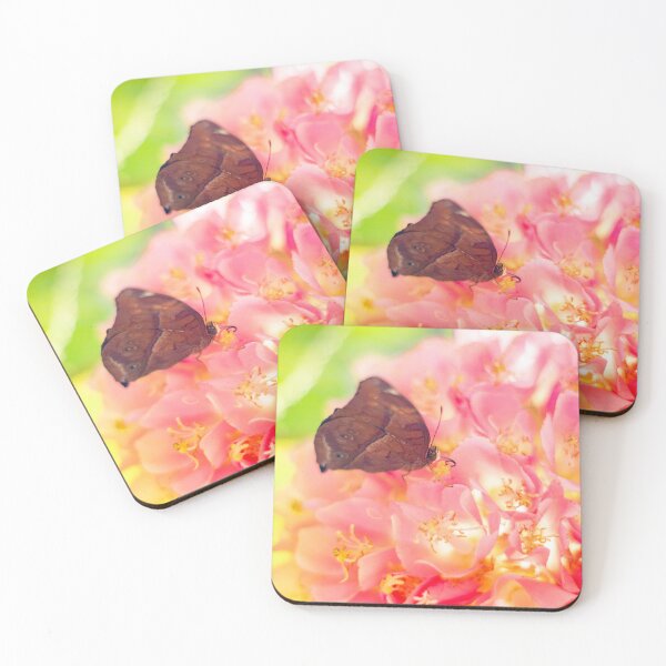 Item preview, Butterfly on Pink Flower Tree designed and sold by PhotoArtbyGrace.