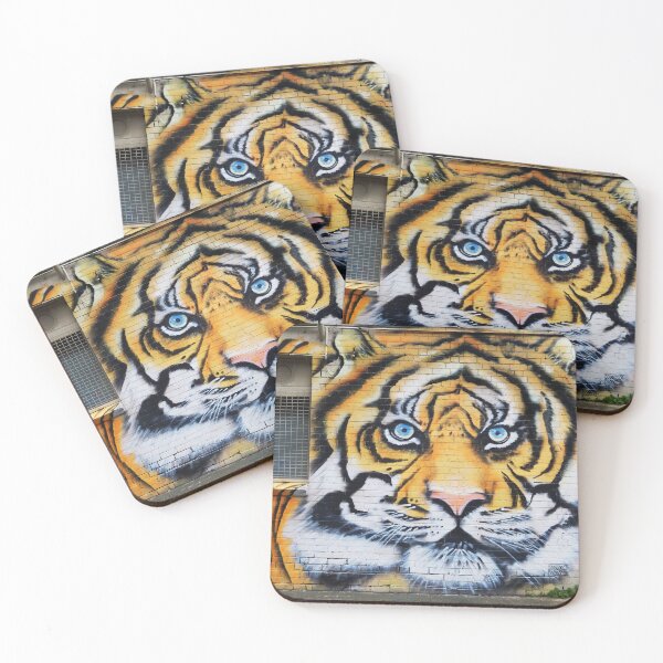 Item preview, Tiger Graffiti, Abbotsford designed and sold by Roz McQuillan Fine Art & Photography.