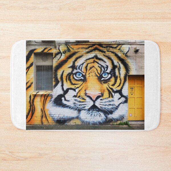 Item preview, Tiger Graffiti, Abbotsford designed and sold by Roz McQuillan Fine Art & Photography.
