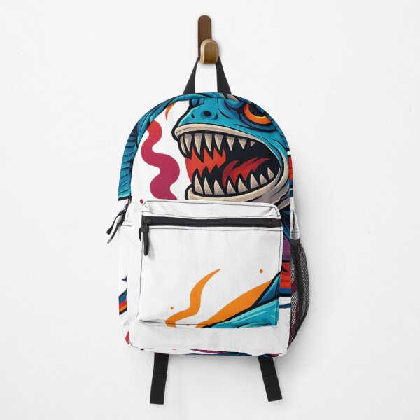 Item preview, Angry Monster Fish Design – Fierce Ocean Creature Art designed and sold by haitrieuic96.