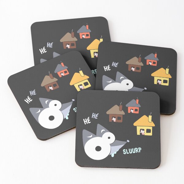Item preview, Wolf and Pigs (Wolf) designed and sold by NOUPIL.