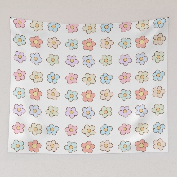 Item preview, Pastel Daisy Flowers designed and sold by WillandWent.