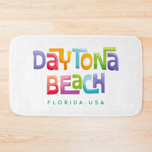Item preview, Daytona Beach Florida Retro Tropical Design designed and sold by Futurebeachbum.