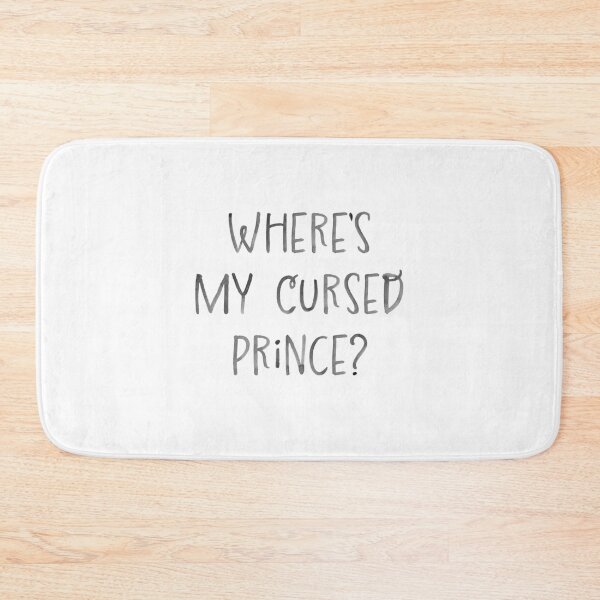 Item preview, Wheres my cursed prince? (Bookish Design) designed and sold by jazzydevil.