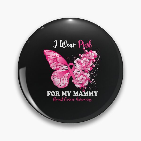 Item preview, Breast Cancer Awareness Butterfly I Wear Pink For My Mammy designed and sold by TalalosART.