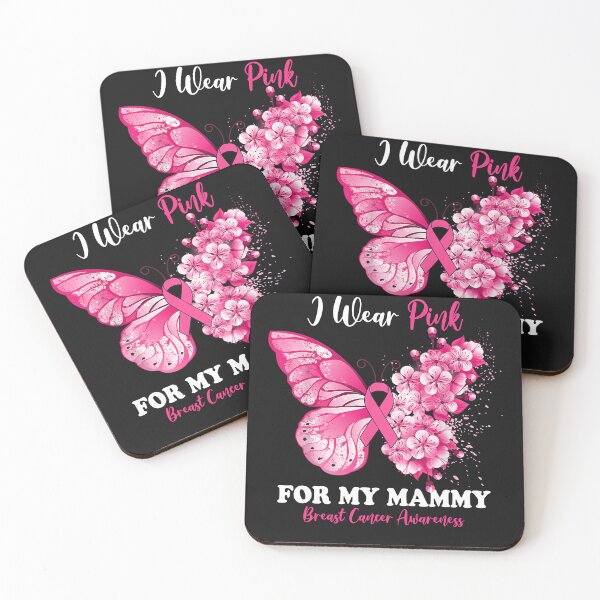 Item preview, Breast Cancer Awareness Butterfly I Wear Pink For My Mammy designed and sold by TalalosART.