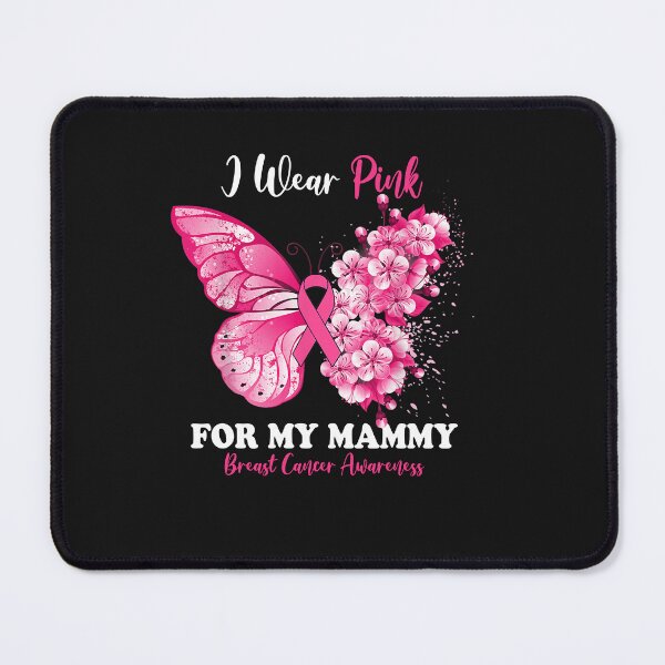 Item preview, Breast Cancer Awareness Butterfly I Wear Pink For My Mammy designed and sold by TalalosART.