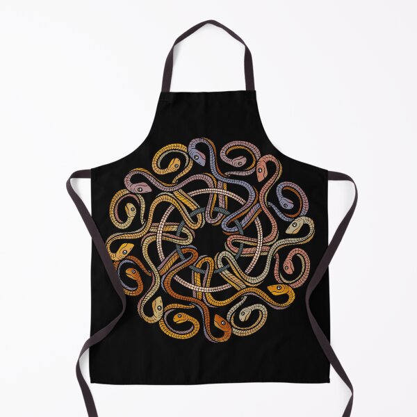 Item preview, Double Headed Snake Mandala - brown designed and sold by DaveDanchuk.
