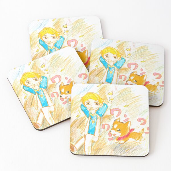 Item preview, Boy Relaxing with Playful Puppy designed and sold by Receivirarts.