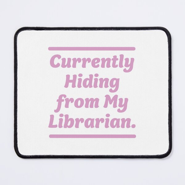 Item preview, Currently hiding from my librarian designed and sold by jazzydevil.