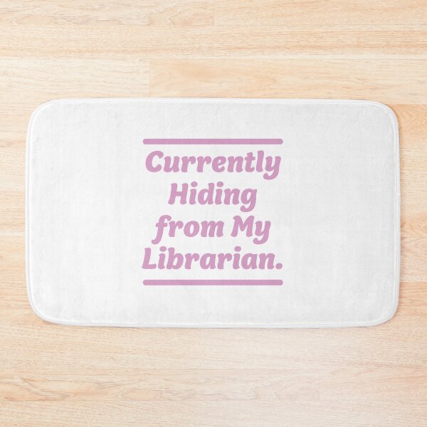 Item preview, Currently hiding from my librarian designed and sold by jazzydevil.