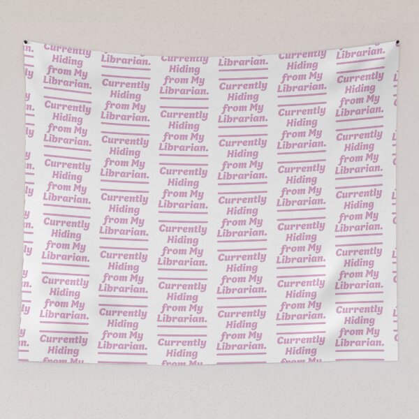 Item preview, Currently hiding from my librarian designed and sold by jazzydevil.