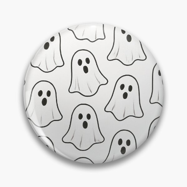 Item preview, Playful Ghost Pattern designed and sold by FLATVAC STICKER.