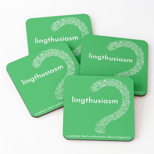 Item preview, New Logo - White designed and sold by Lingthusiasm.