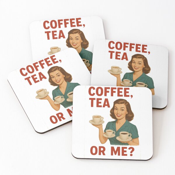 Item preview, Coffee, Tea or Me?  designed and sold by TrueNorthFit.