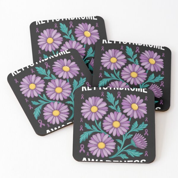 Item preview, Rett Syndrome Purple Ribbon Wildflower Rett Syndrome designed and sold by ConceptualVibes.