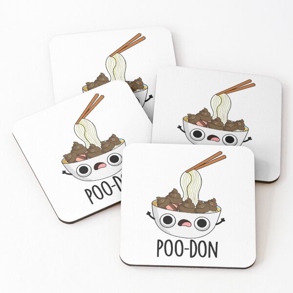 Item preview, Poo-don Funny Udon Pun  designed and sold by punnybone.