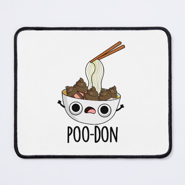 Item preview, Poo-don Funny Udon Pun  designed and sold by punnybone.