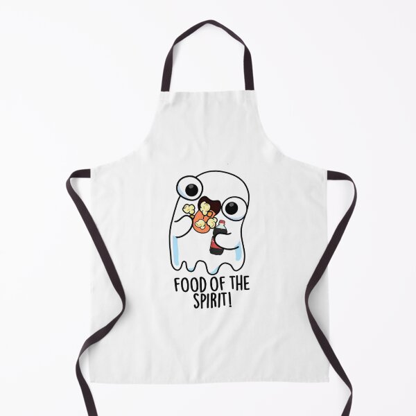 Item preview, Food Of The Spirit Funny Ghost Pun designed and sold by punnybone.