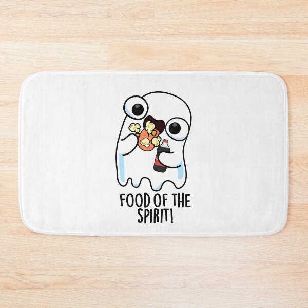 Item preview, Food Of The Spirit Funny Ghost Pun  designed and sold by punnybone.