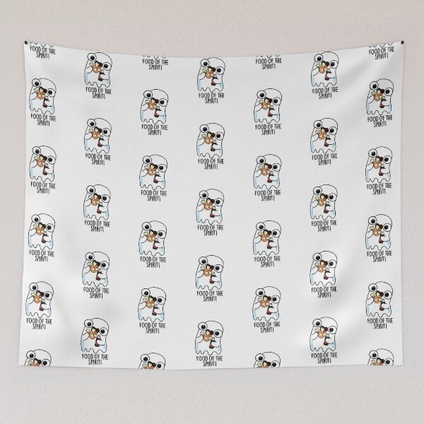 Item preview, Food Of The Spirit Funny Ghost Pun  designed and sold by punnybone.