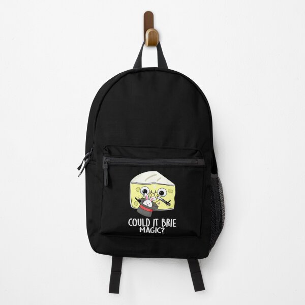 Item preview, Could It Brie Magic Funny Cheese Pun (Dark BG) designed and sold by punnybone.