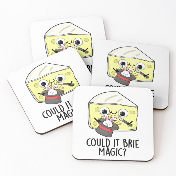 Item preview, Could It Brie Magic Funny Cheese Pun  designed and sold by punnybone.