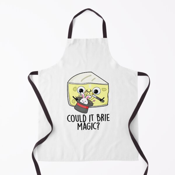 Item preview, Could It Brie Magic Funny Cheese Pun designed and sold by punnybone.