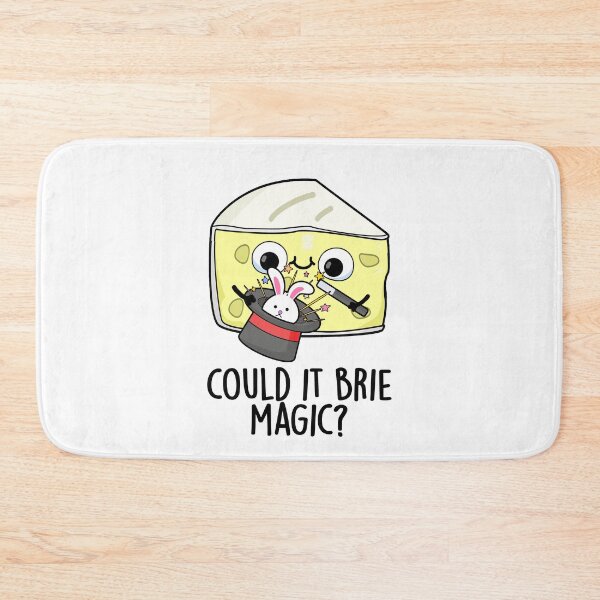 Item preview, Could It Brie Magic Funny Cheese Pun  designed and sold by punnybone.