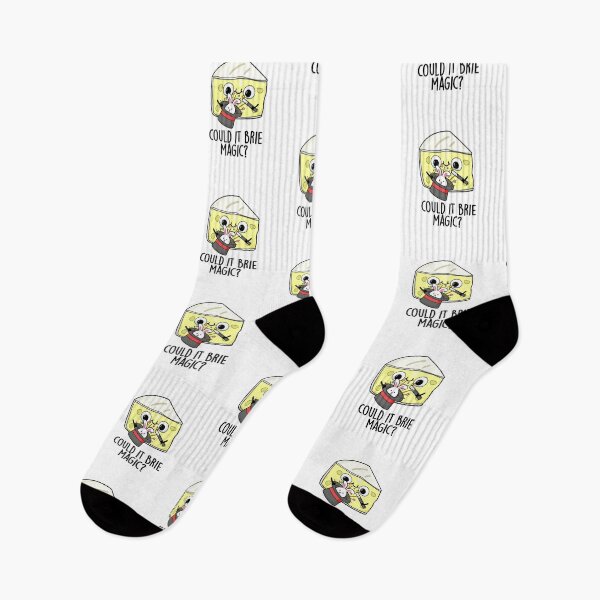 Item preview, Could It Brie Magic Funny Cheese Pun  designed and sold by punnybone.