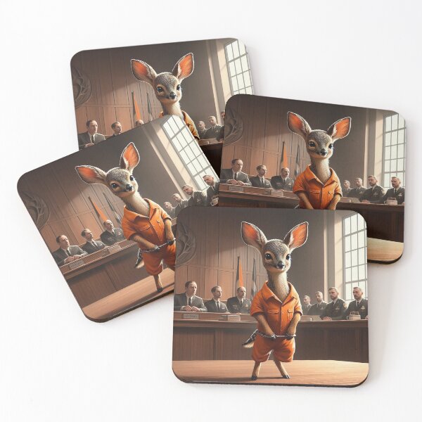 Item preview, Courtroom Chronicles of a Deer designed and sold by nikkolaus.