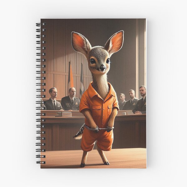 Item preview, Courtroom Chronicles of a Deer designed and sold by nikkolaus.