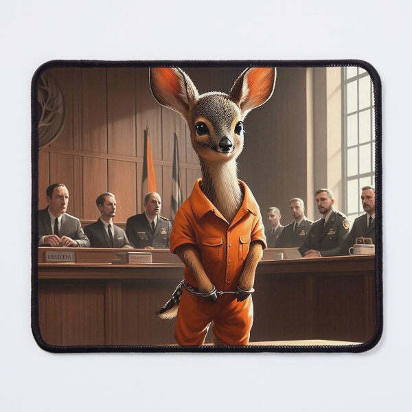 Item preview, Courtroom Chronicles of a Deer designed and sold by nikkolaus.