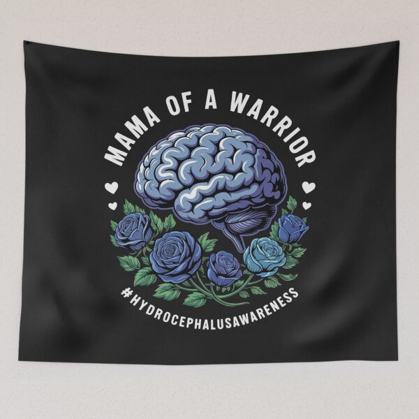 Item preview, Mama Of A Hydrocephalus Warrior Hydrocephalus Awareness designed and sold by ConceptualVibes.