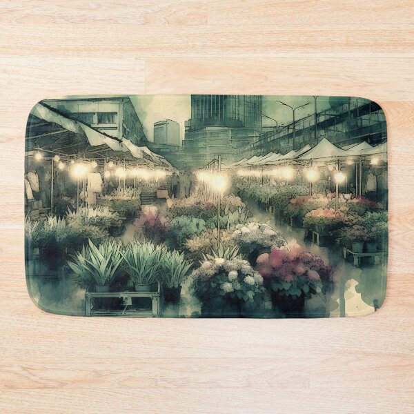 Item preview, Flower Market  designed and sold by GraphicsClub.