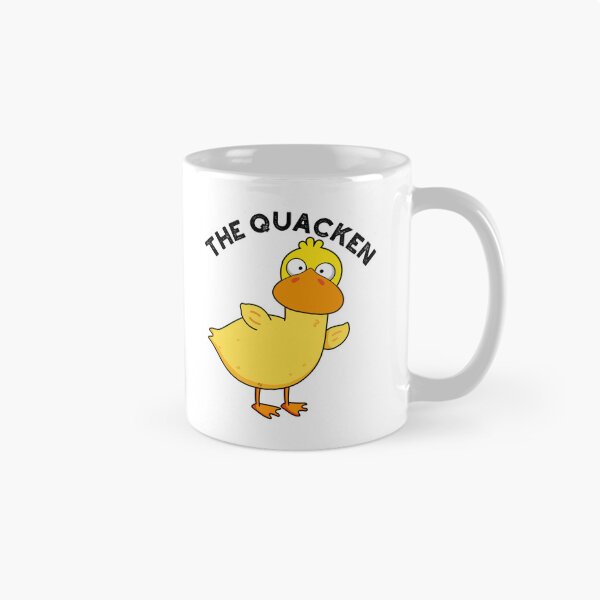 Item preview, The Quacken Funny Duck Pun  designed and sold by punnybone.