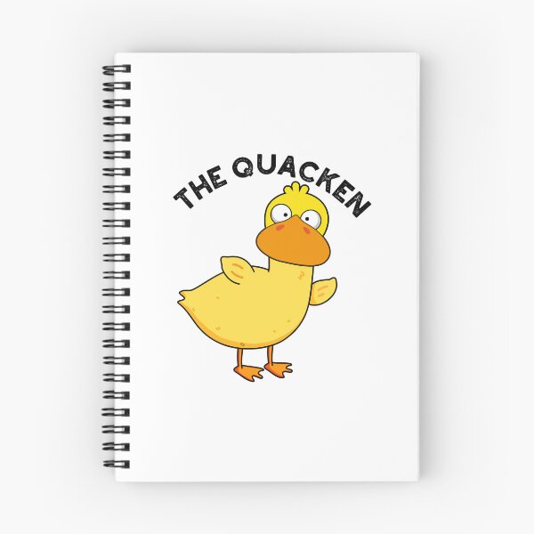 Item preview, The Quacken Funny Duck Pun  designed and sold by punnybone.