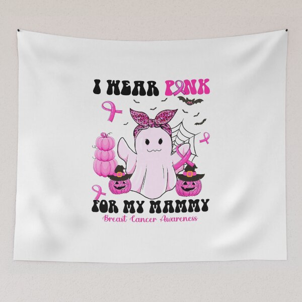 Item preview, Breast Cancer Awareness Ghost I Wear Pink For My Mammy designed and sold by MOHITSALVI.