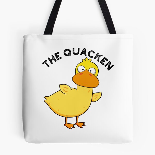 Item preview, The Quacken Funny Duck Pun  designed and sold by punnybone.