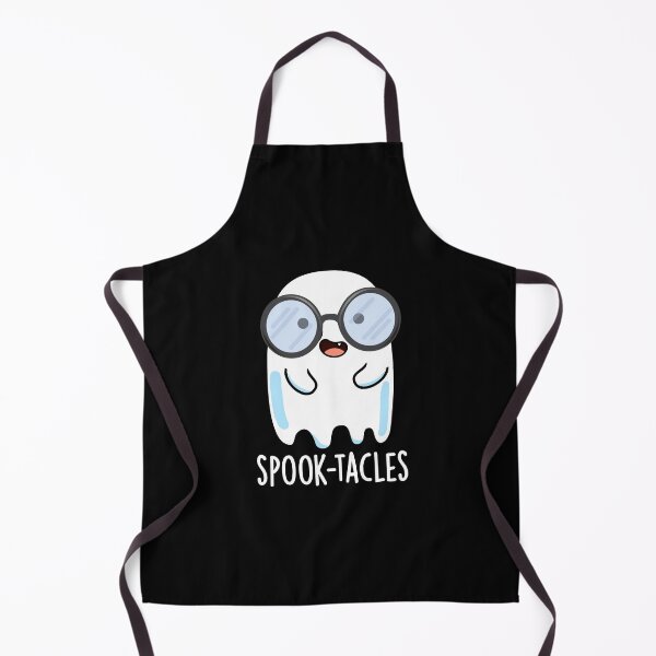 Item preview, Spook-tacles Funny Ghost Pun (Dark BG) designed and sold by punnybone.