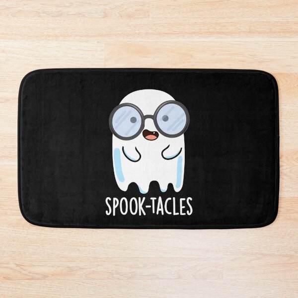 Item preview, Spook-tacles Funny Ghost Pun (Dark BG) designed and sold by punnybone.