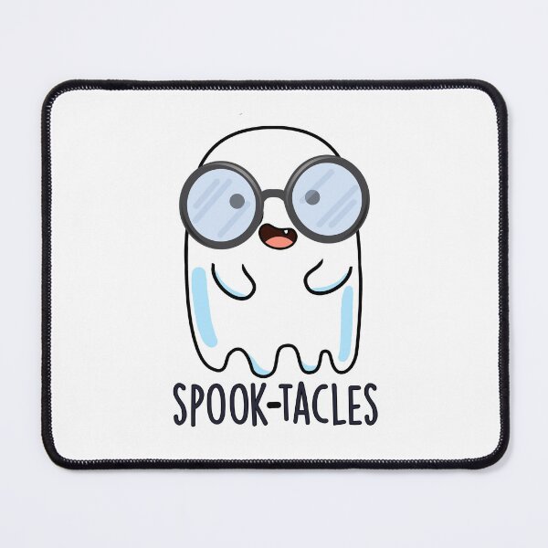 Item preview, Spook-tacles Funny Ghost Pun designed and sold by punnybone.