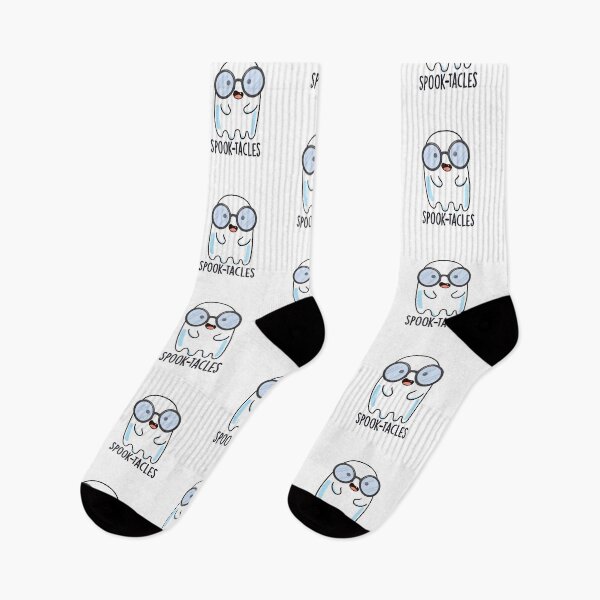Item preview, Spook-tacles Funny Ghost Pun  designed and sold by punnybone.